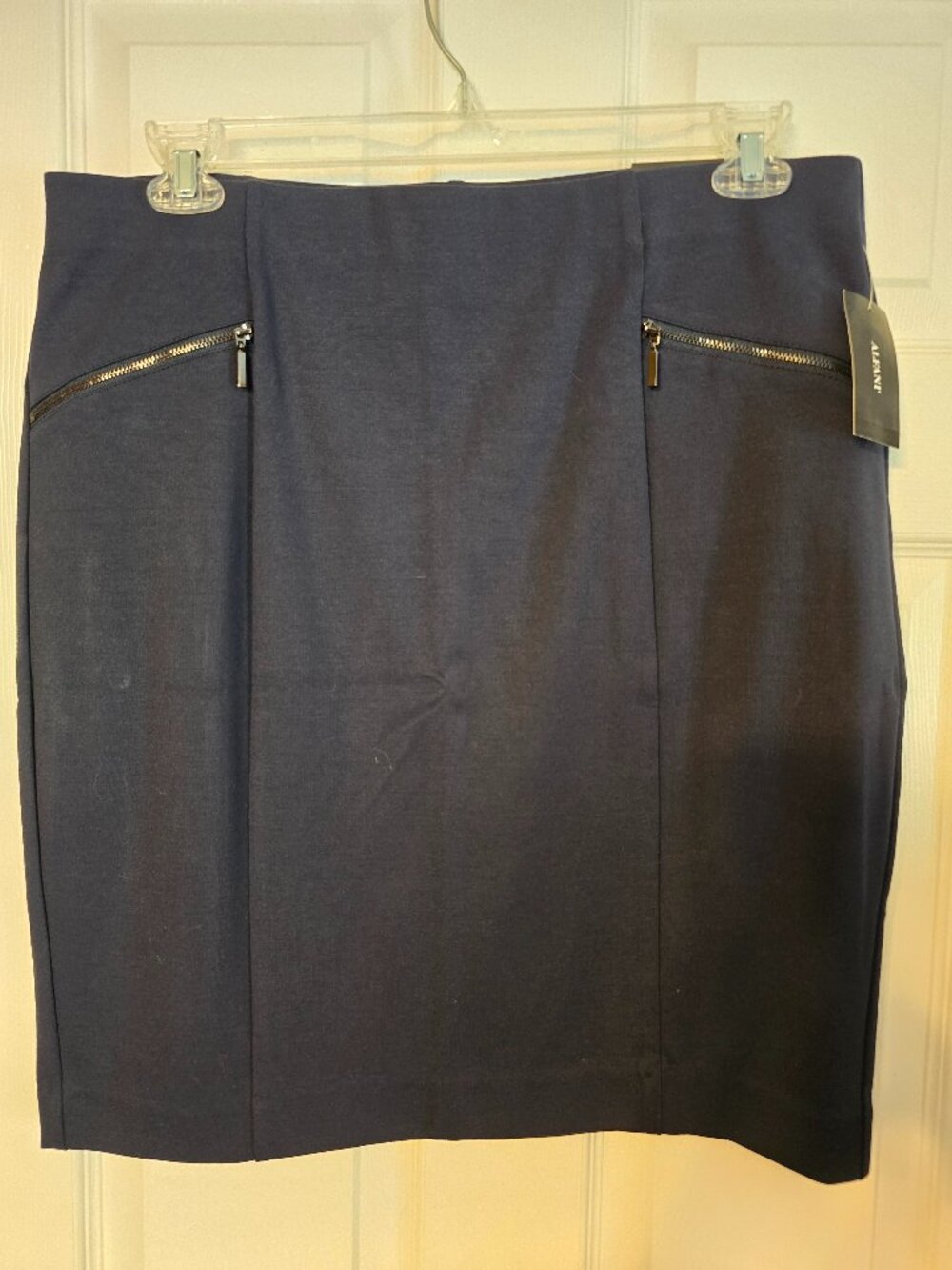 Alfani Navy Blue Pencil Skirt - NWT
